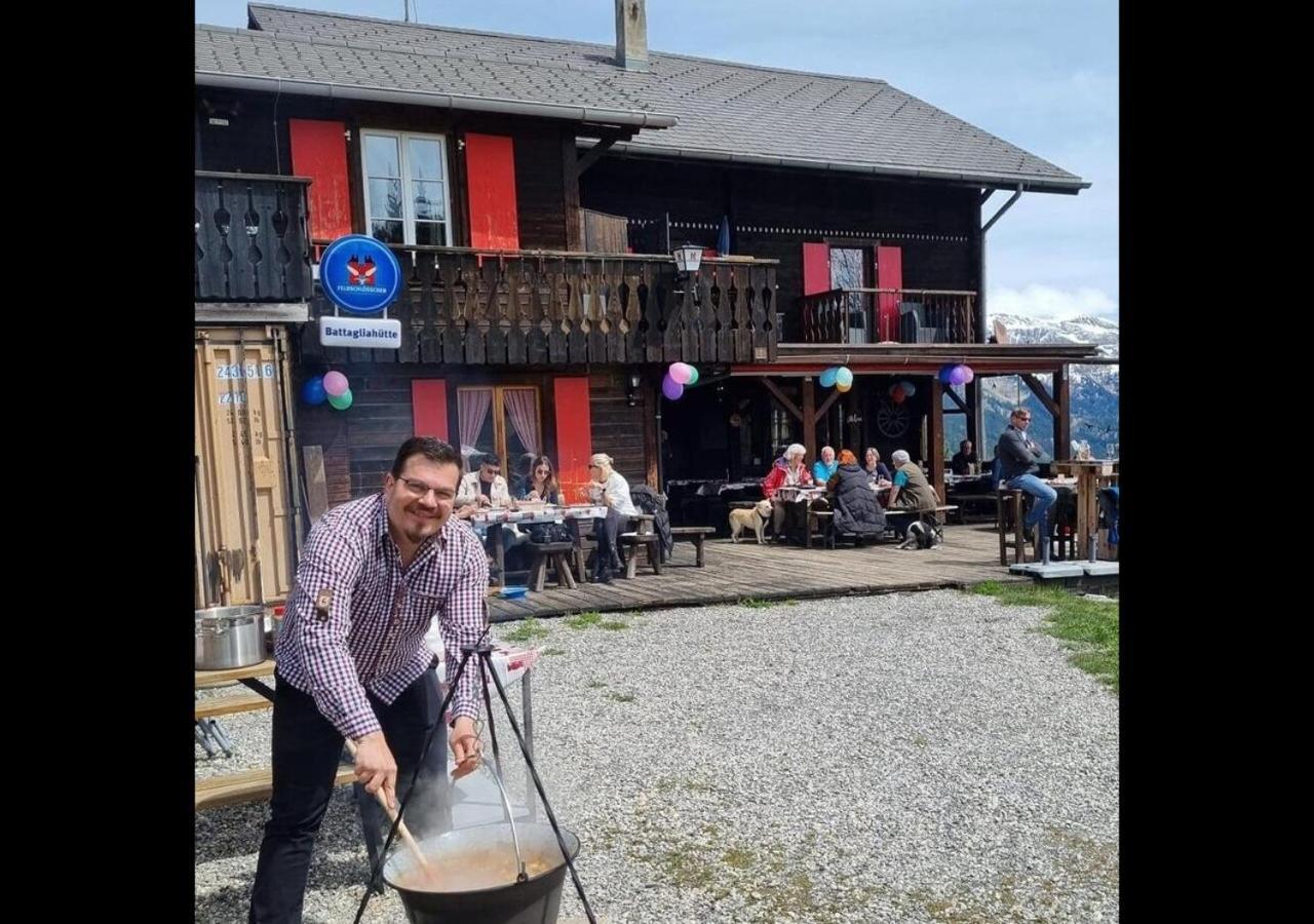 Bergpension Battagliahuette Malix Dış mekan fotoğraf